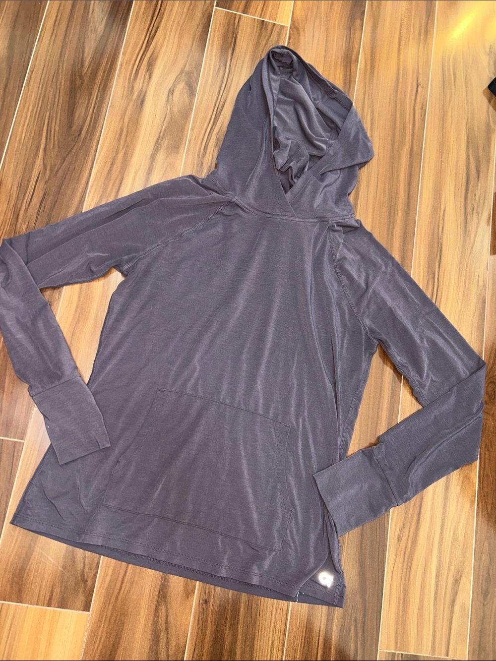 Small GapFit breathe Gap hooded shirt top hoodie with mask